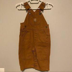 New baby carhartt overalls